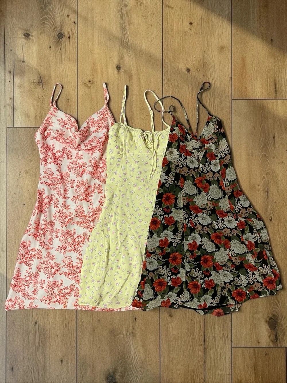 Zara & Urban Outfitters Floral Slip Dress Bundle
